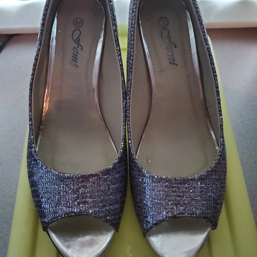 Women's Dress Open Toe Wedge Shoes